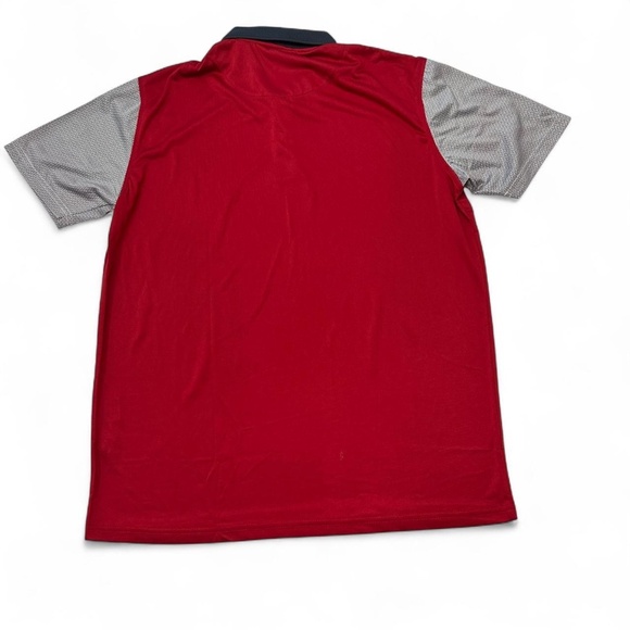 NWT Con.struct Polo Shirt Mens M Red Save Them All Animal Shelter Odor Control - Picture 2 of 6